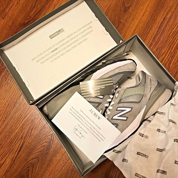 New Balance M990V5 Grey - 8.5 New with Box - Picture 2 of 9